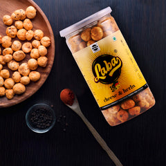 Laba - Roasted Flavoured Makhana Snacks (Cheese & Herbs) (85 g) Laba - Roasted Flavoured Makhana Snacks (Cheese & Herbs) (85 g)
