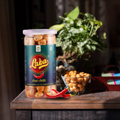 Laba - Roasted Makhana Snacks (Thai Chilli)  (85 g) Laba - Roasted Makhana Snacks (Thai Chilli)  (85 g)