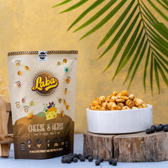 Laba - Roasted Makhana Snacks (Cheese & Herbs)  (45 g) Laba - Roasted Makhana Snacks (Cheese & Herbs)  (45 g)