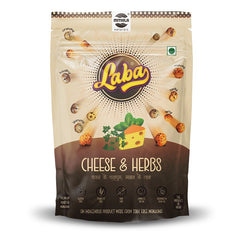 Mithila Naturals Laba Pouch Cheese & Herbs Front Mithila Naturals Laba Pouch Cheese & Herbs Front