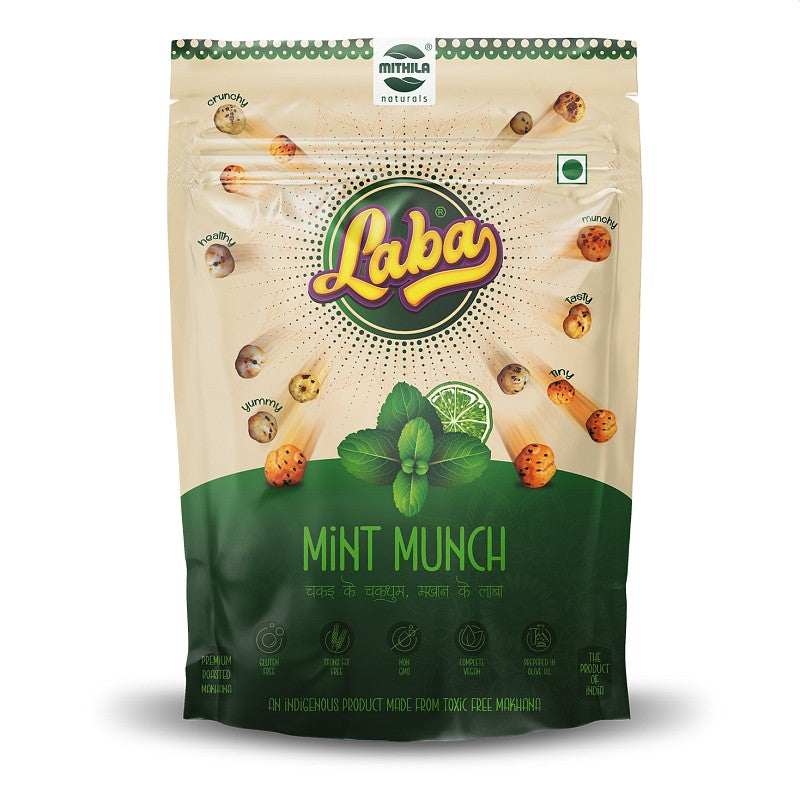 Mithila Naturals Laba Pouch Mint Munch Mithila Naturals Laba Pouch Mint Munch