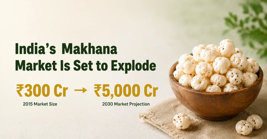 From ₹300 Crore to ₹5,000 Crore: The Decade Makhana Exploded in India