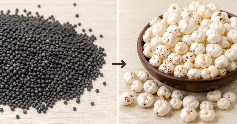 Your Makhana Is Actually Popcorn - And Popping It Is an Art
