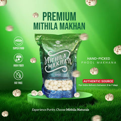 Mithila Makhan Premium Bold  (225 G)