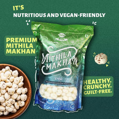 Mithila Makhan Premium Bold  (225 G)