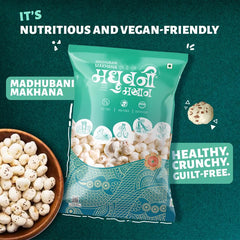 Madhubani Makhan Mithila Naturals Royal Hand-Picked Makhana (400 G)