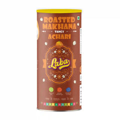 Laba Roasted Flavoured Makhana Composite Can - Achari Masti (75g)
