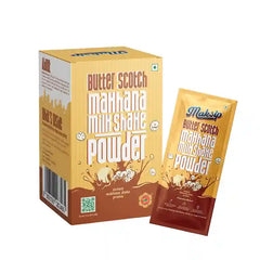Maksip Makhana Milk Shake Premix - Butter Scotch (132g)