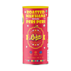 Laba Roasted Flavoured Makhana Composite Can - Peri Peri (75g)