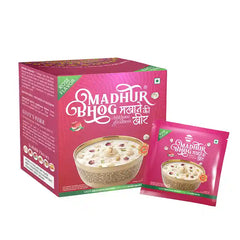 Madhur Bhog Makhana Kheer Pre-Mix (Rose) - 20g*6