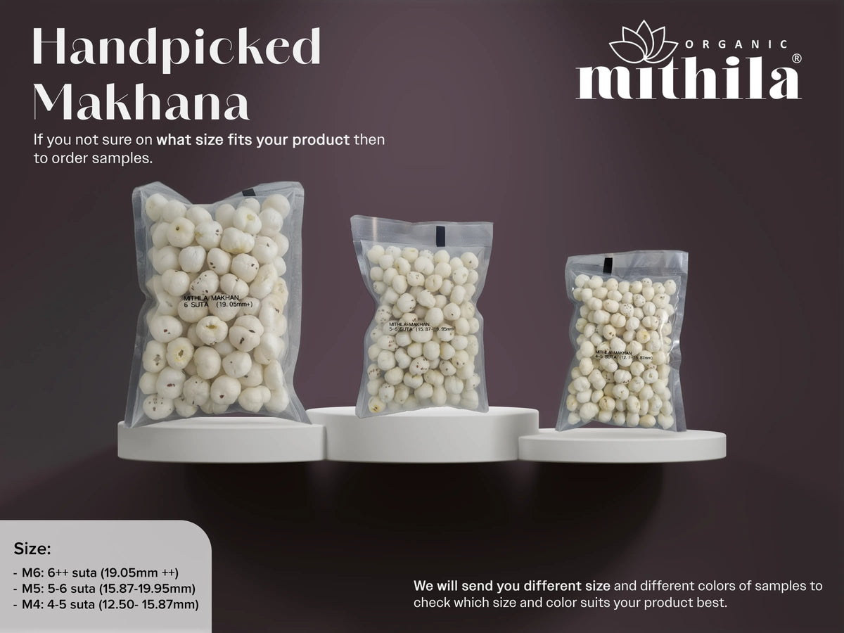 Mixed Makhana Sample Kit (M4, M5, M6)