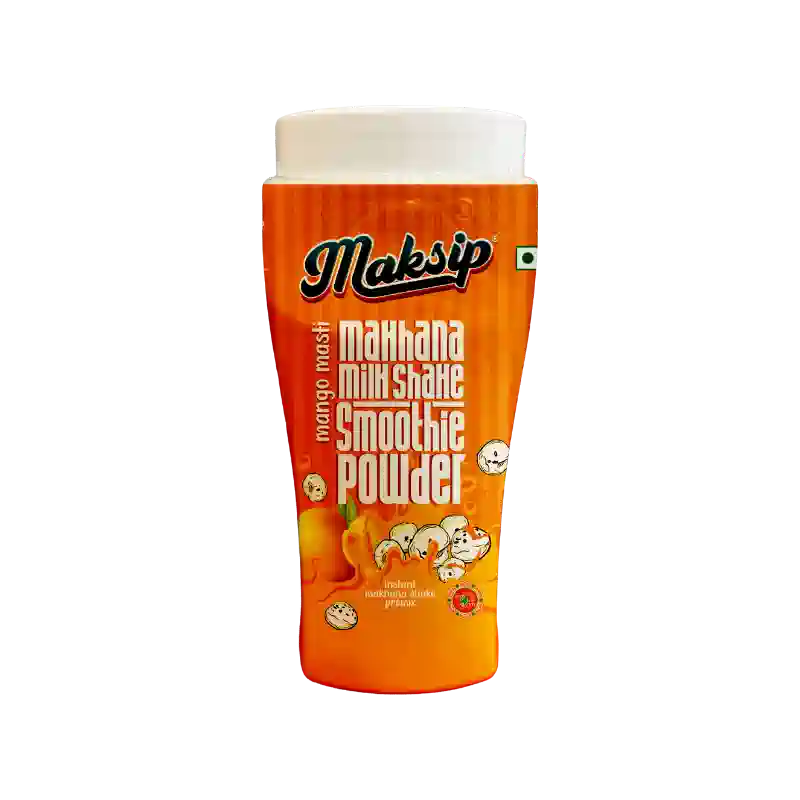 Maksip Makhana Milk Shake Premix - Mango Mania - 300g