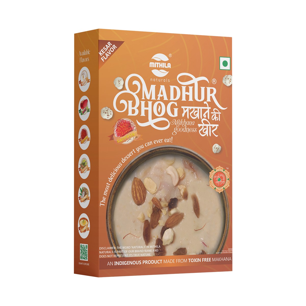 Madhur Bhog Kesar Makhana Kheer - 100 G