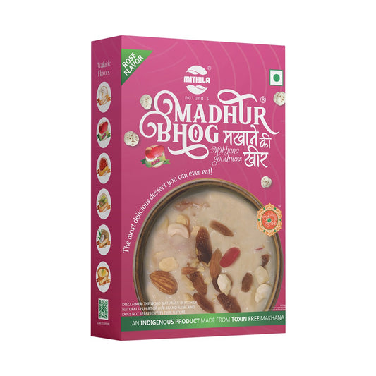Madhur Bhog Makhana Kheer Pre-Mix (Rose)  (100 g)