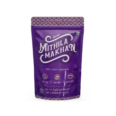 Mithila Makhan Premium Classic Zip Pouch  (250 G)