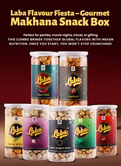 Laba Flavour Fiesta – Gourmet Makhana Snack Box