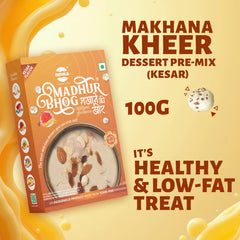 Madhur Bhog Makhana Kheer Pre-Mix (Kesar/Saffron)  (100 g)