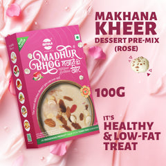 Madhur Bhog Makhana Kheer Pre-Mix (Rose)  (100 g)