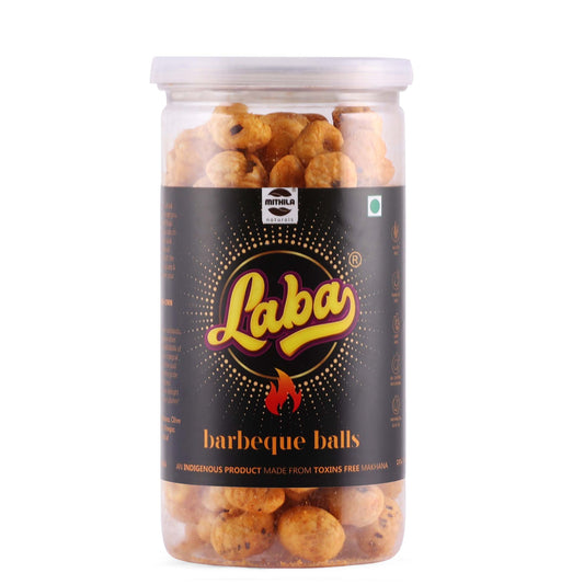 Laba - Roasted Flavoured Makhana Snacks (Tandoori Barbeque)  (85 g)