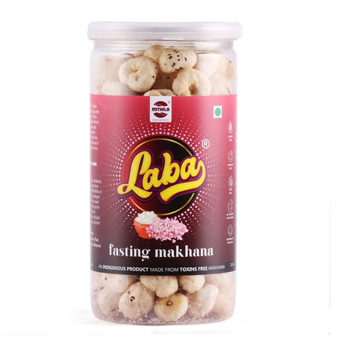 Laba - Roasted Makhana Snacks (Fasting Makhana) - 85 g