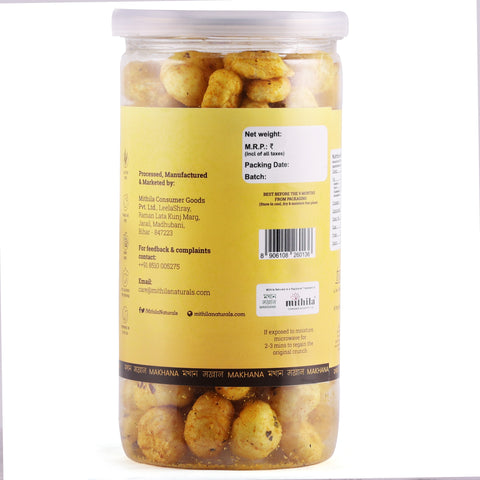 Laba - Roasted Makhana Snacks (Savory Turmeric) - 85 g