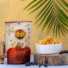 Laba – Roasted Makhana Snacks (Desi Delight) - 40 g